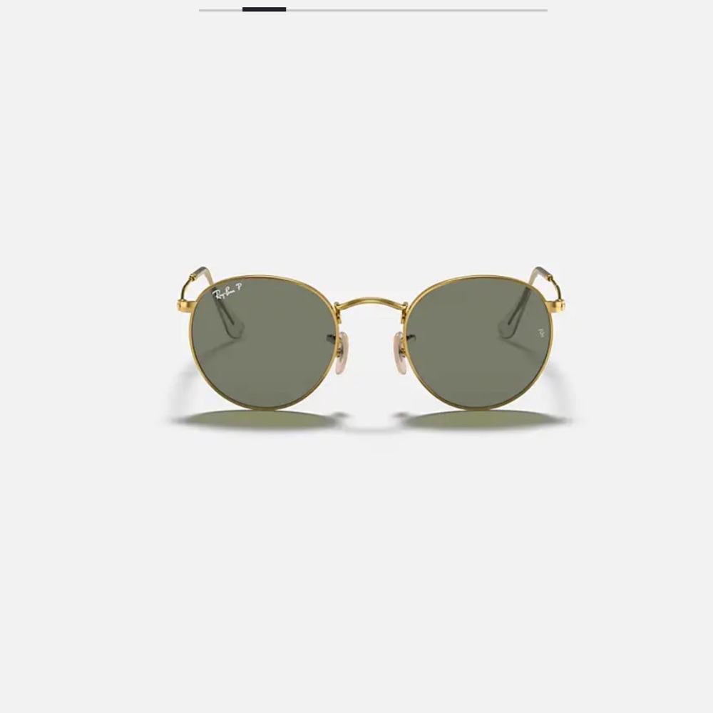 Ray-Ban Polarized Round Metal Classic Sunglasses